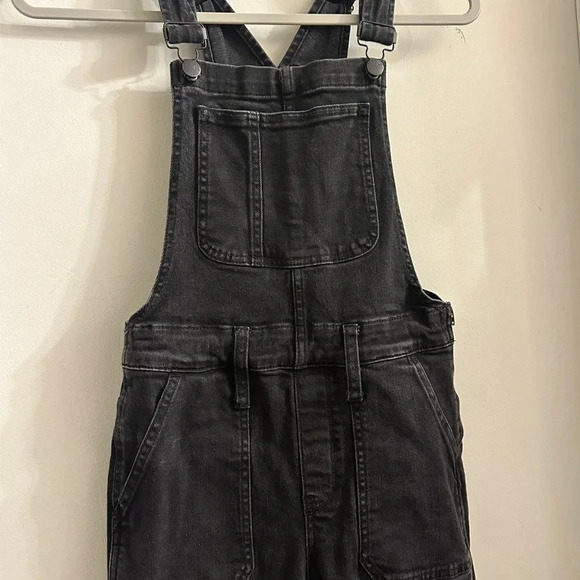 Madewell Overalls Lunar Wash black stretchy small - Picture 3 of 9